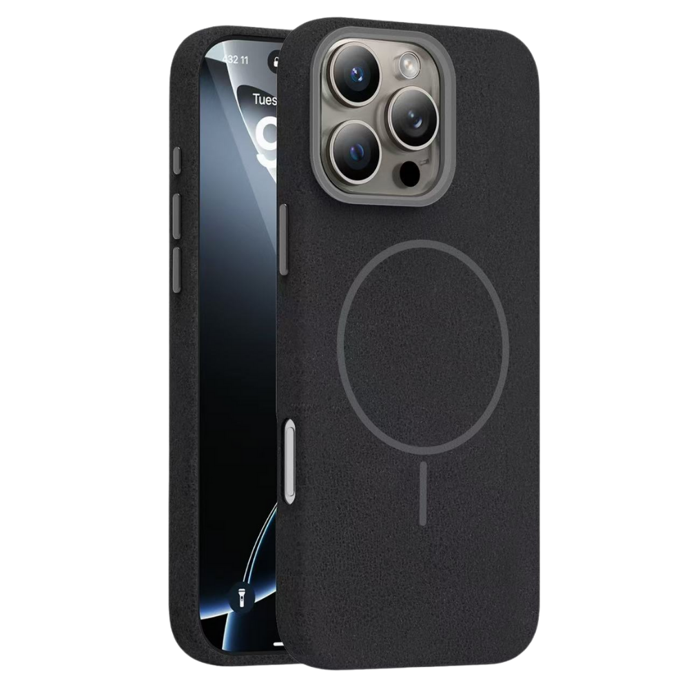 Piili iPhone 16 Pro Max Soft  Magsafe Kılıf Siyah 6944629194112