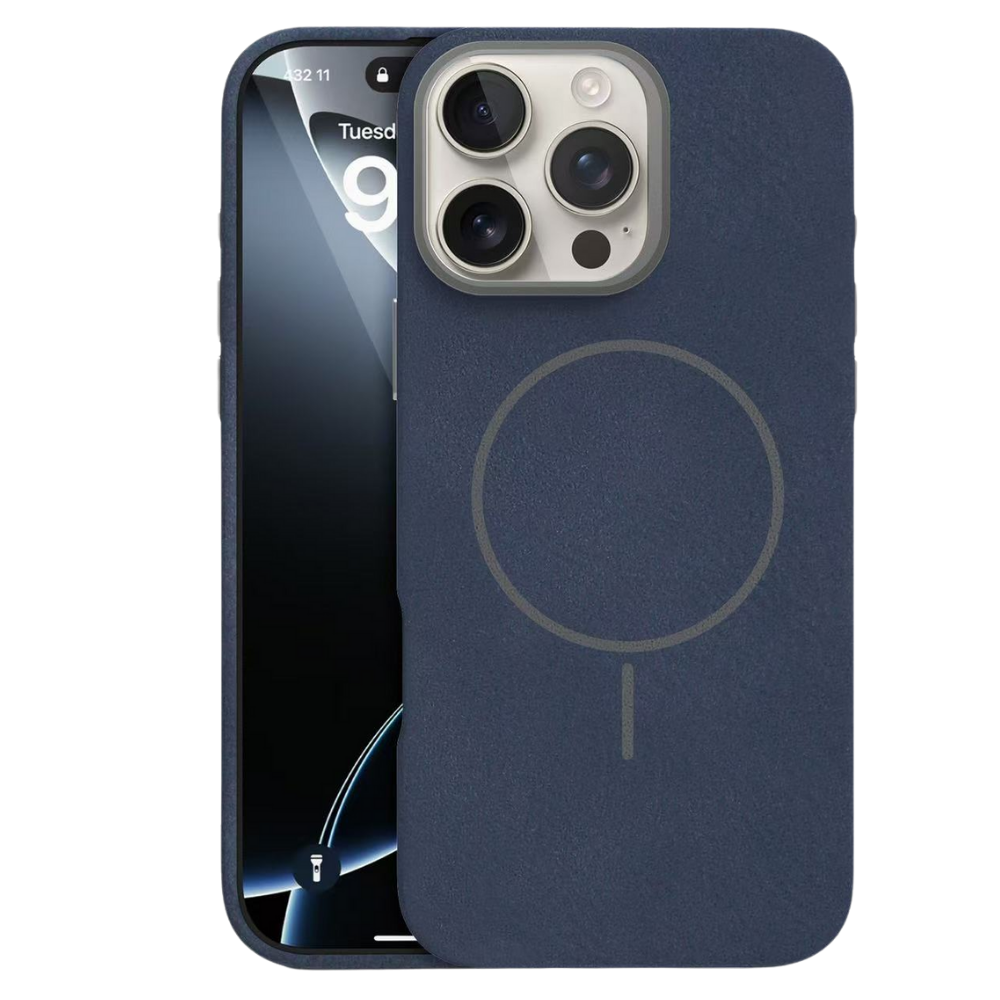 Piili iPhone 16 Pro Max Soft Magsafe Kılıf Lacivert 6944629194136