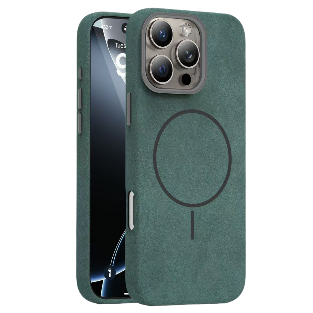 Piili iPhone 16 Pro Max Soft Magsafe Kılıf-Yeşil 6944629194150