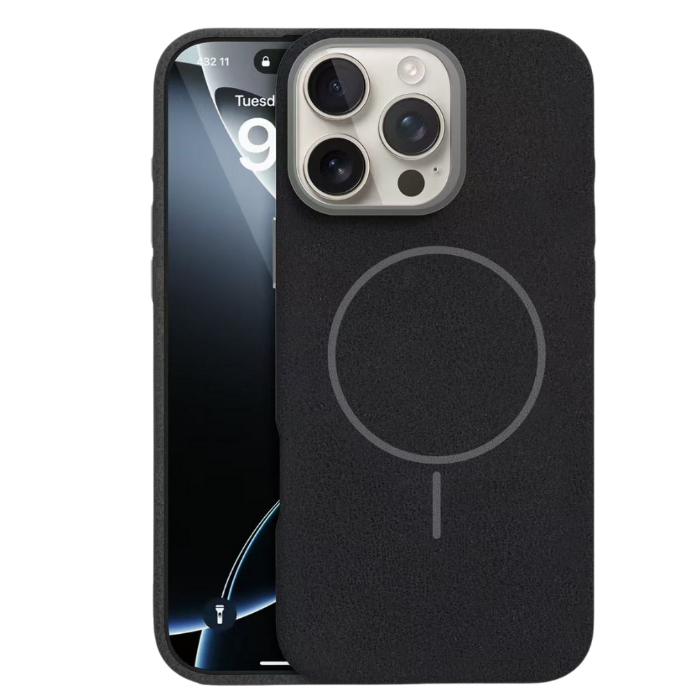 Piili iPhone 16 Pro Soft Magsafe Kılıf Siyah 6944629194259