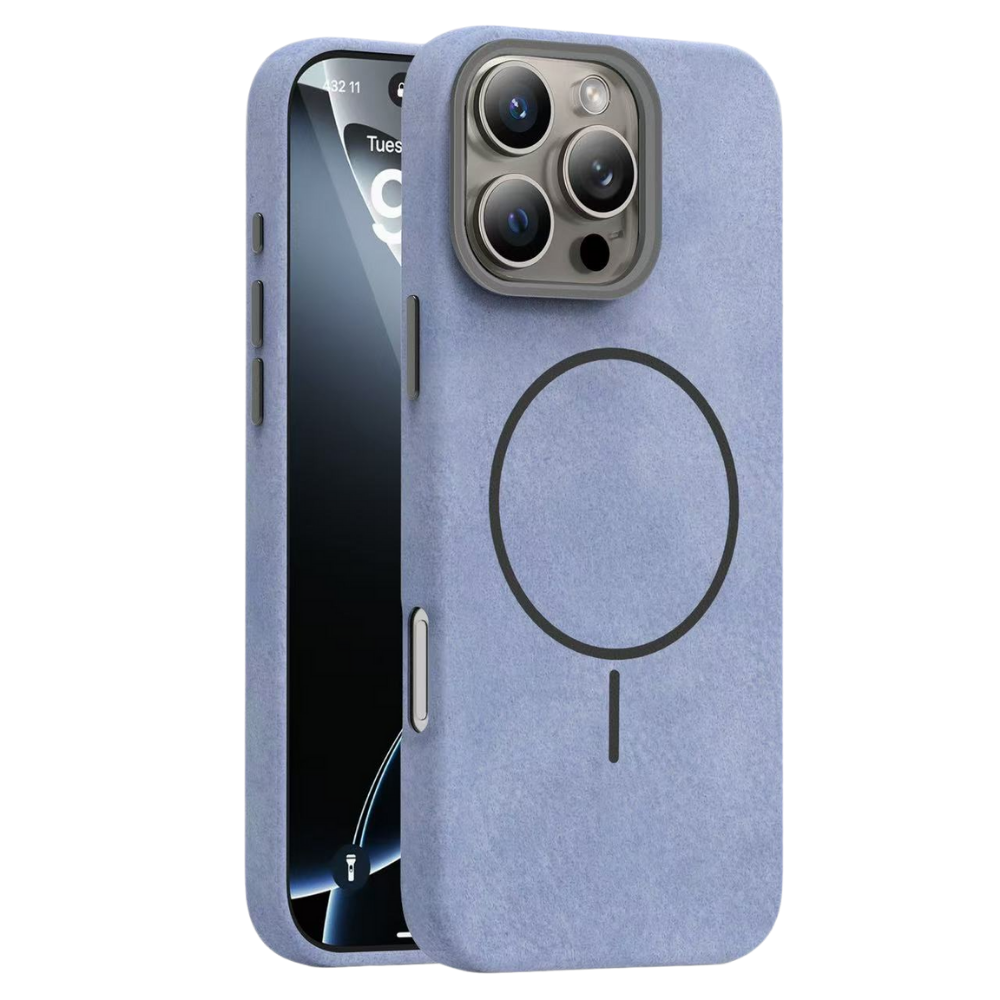 Piili iPhone 16 Pro Soft Aura Magsafe Kılıf Mavi 6944629194334