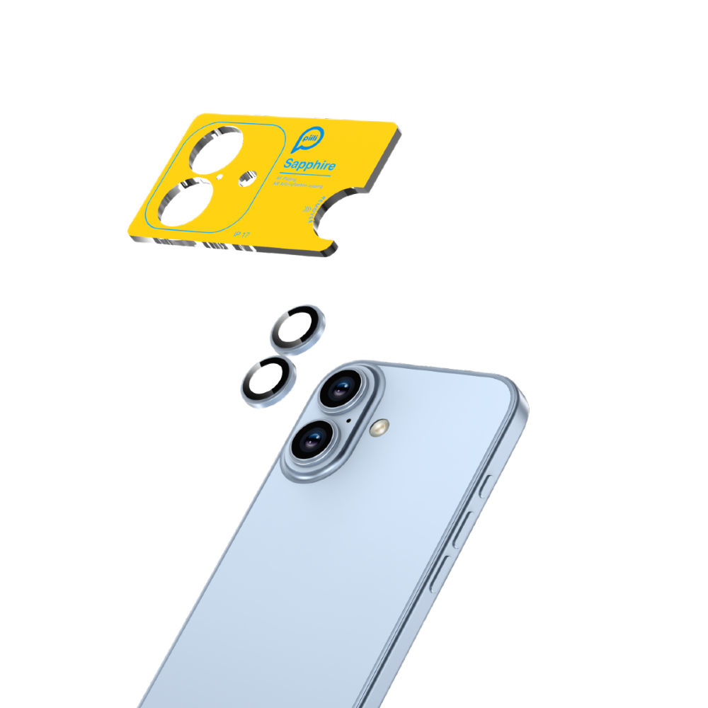 Piili iPhone 17 Safir Lens Koruyucu Mavi 6944629197571