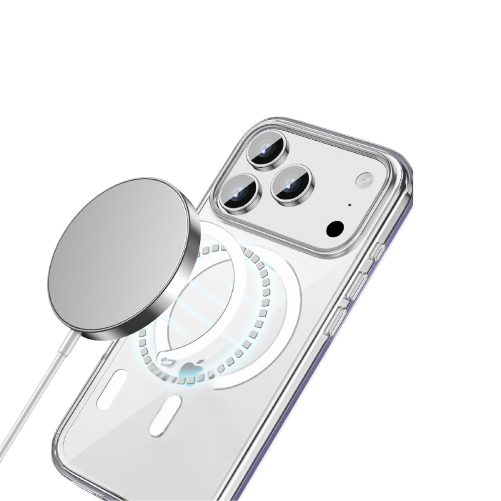 Piili iPhone 17 Pro Magsafe Crystal Clear Şeffaf 6944629197830
