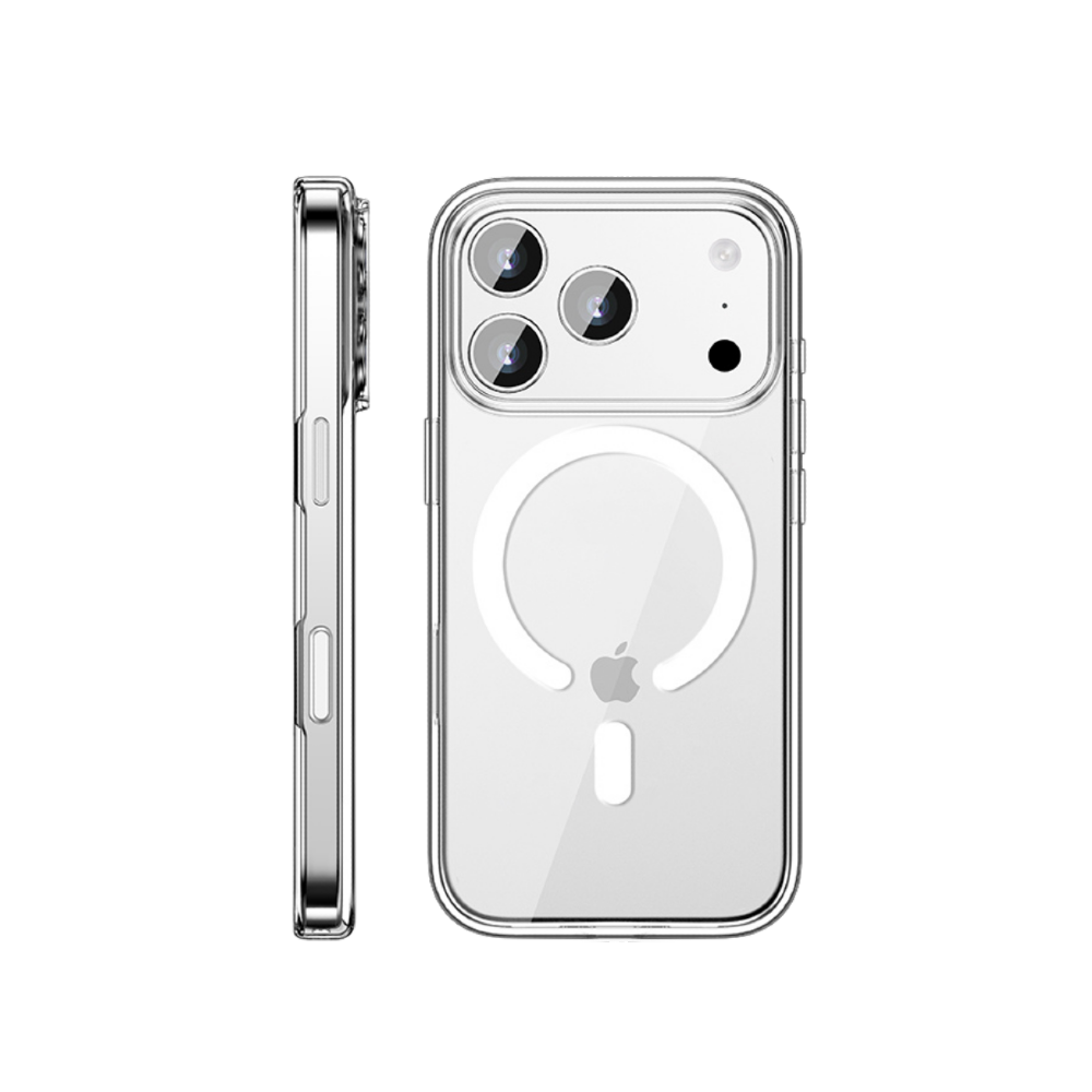 Piili iPhone 17 Pro Max Magsafe Crystal Clear Şeff 6944629197854