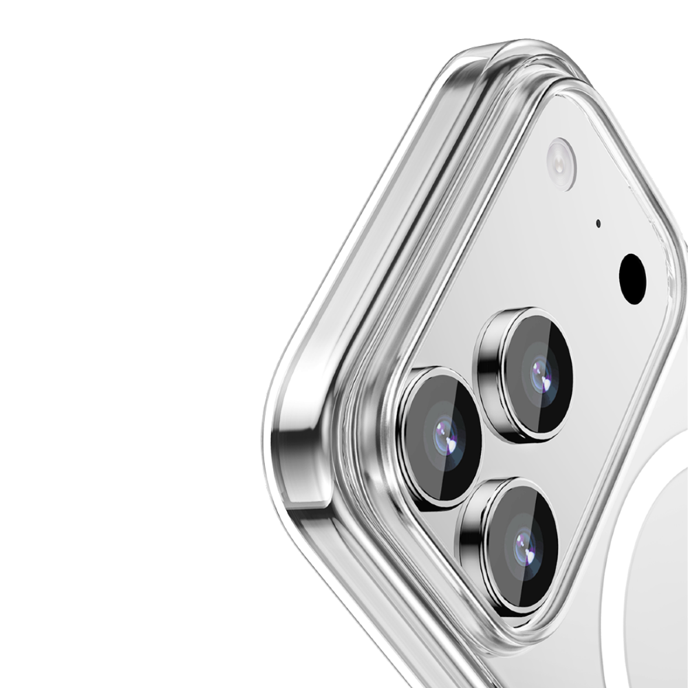 Piili iPhone 17 Pro Max Magsafe Crystal Clear Şeff 6944629197854
