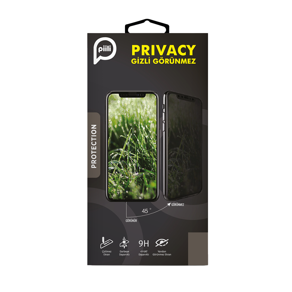 Piili iPhone 17 Privacy Ekran Koruyucu 6944629198714