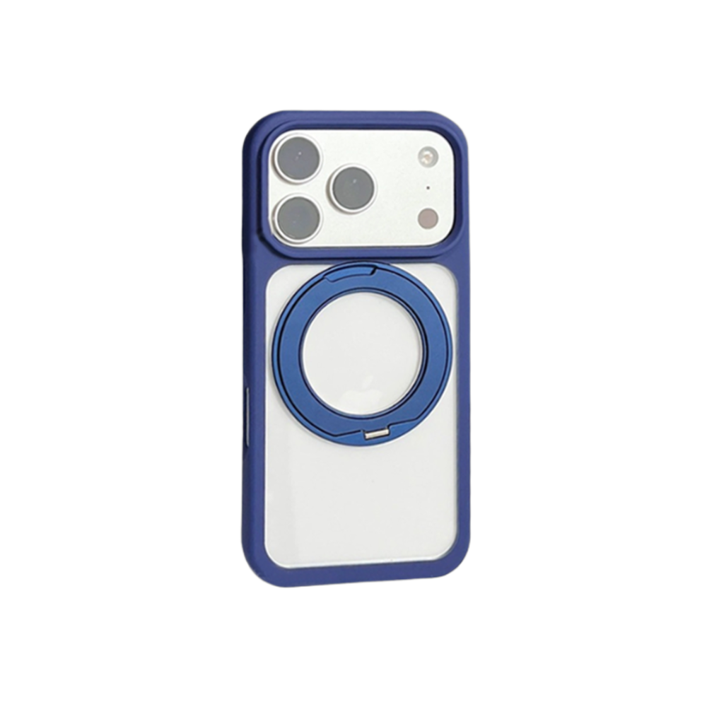 Piili iPhone 17 Pro Max Rotation Magsafe Silikon Kılıf - Lacivert 6944629200134