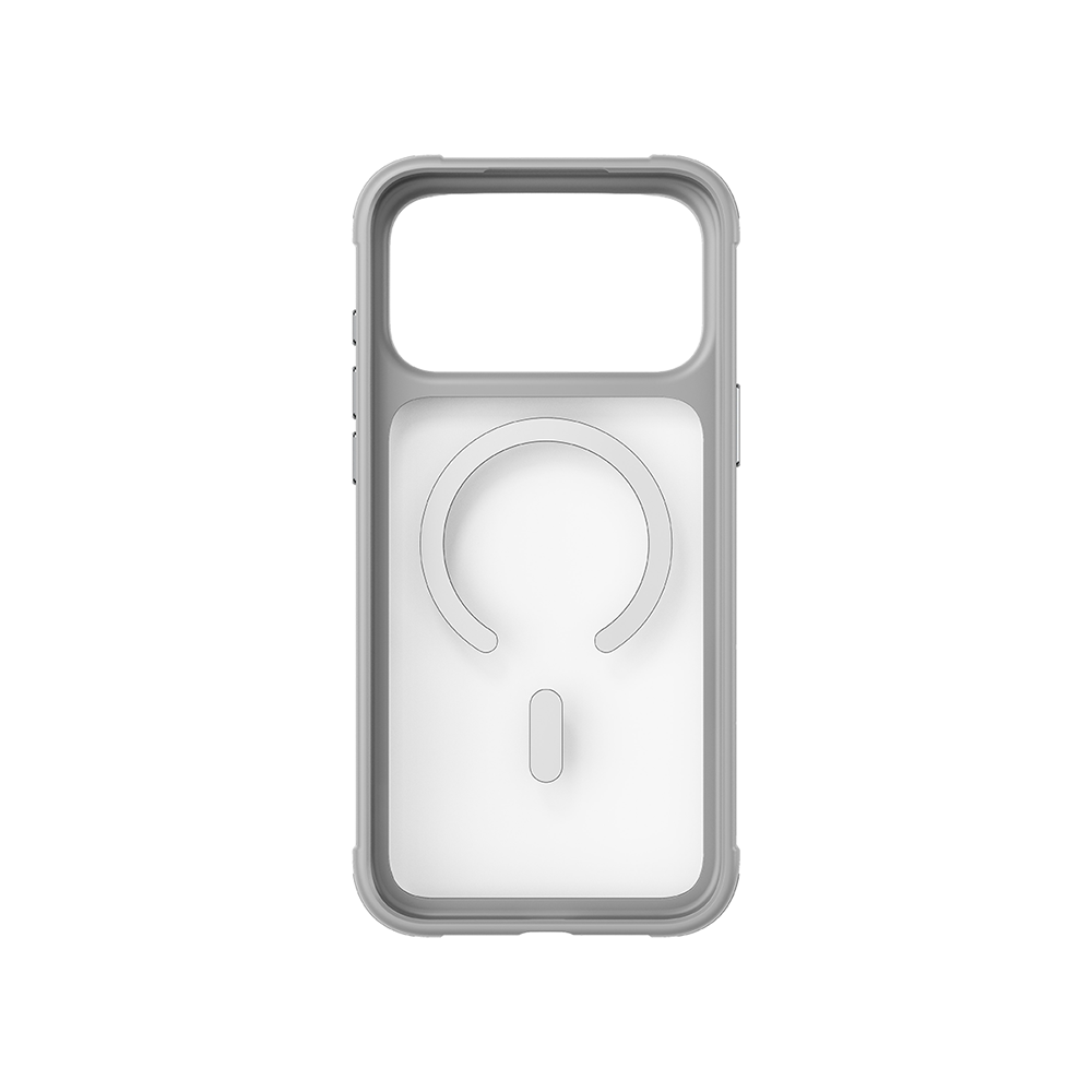  Njoyny Steel Armor iPhone 18 Pro MagSafe Kılıf - Beyaz 6944629214117