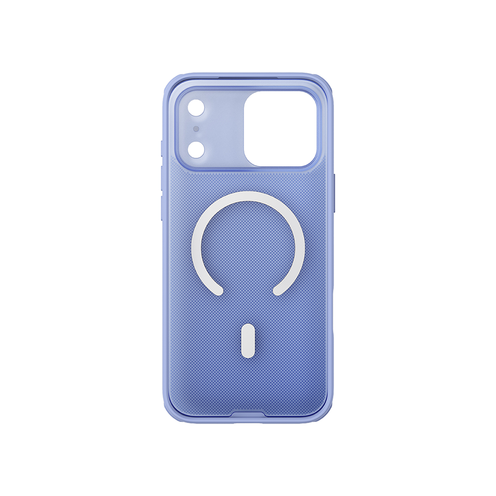Njoyny Frosted iPhone 18 Pro MagSafe Kılıf - Buzul Mavi 6944629214612