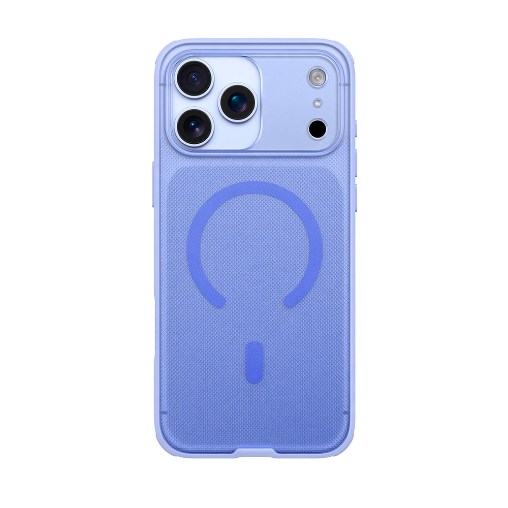  Njoyny Frosted iPhone 18 Pro Max MagSafe Kılıf - Buzul Mavi 6944629214636