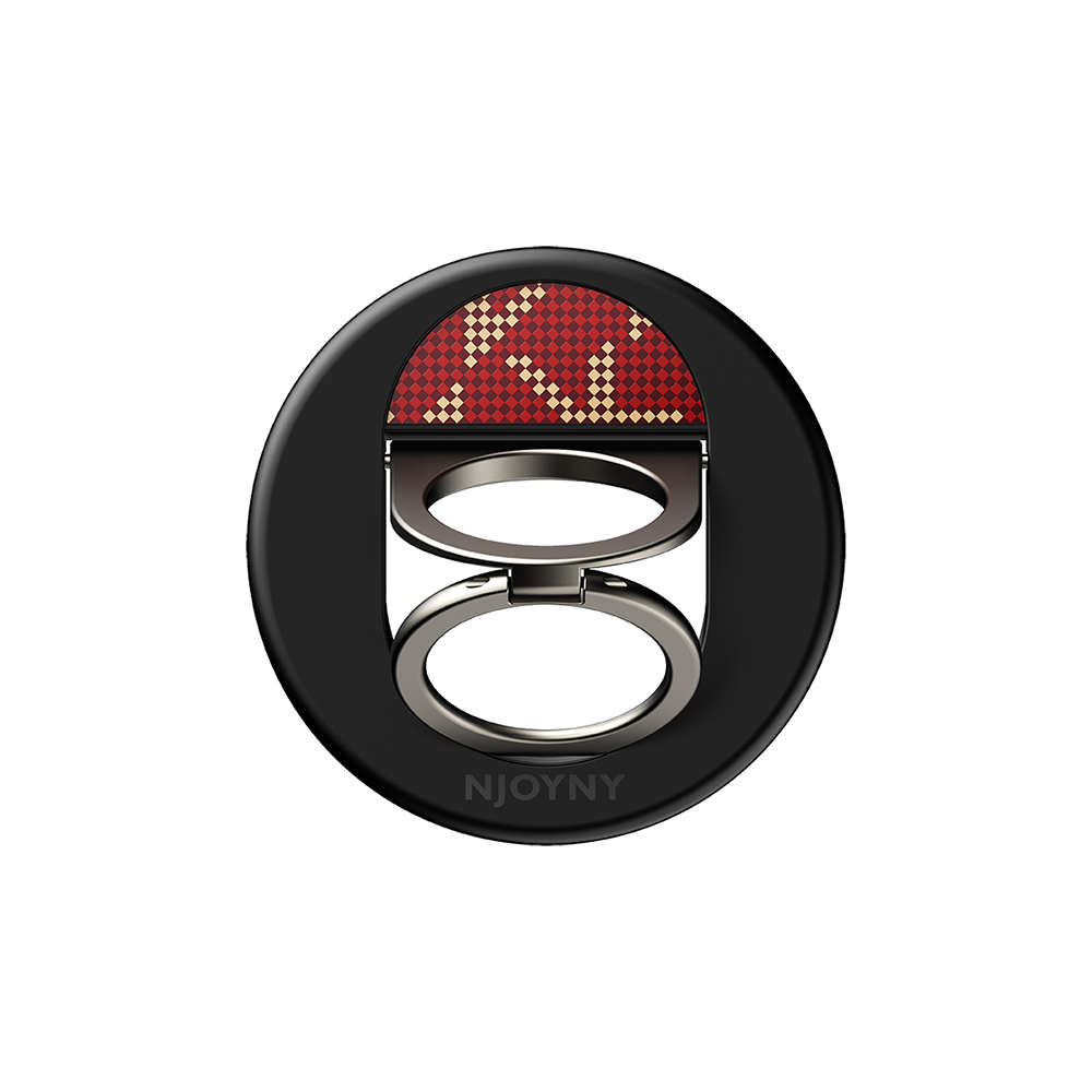 Njoyny Double Ring Fiber Stand NY - Turuncu 6944629215138
