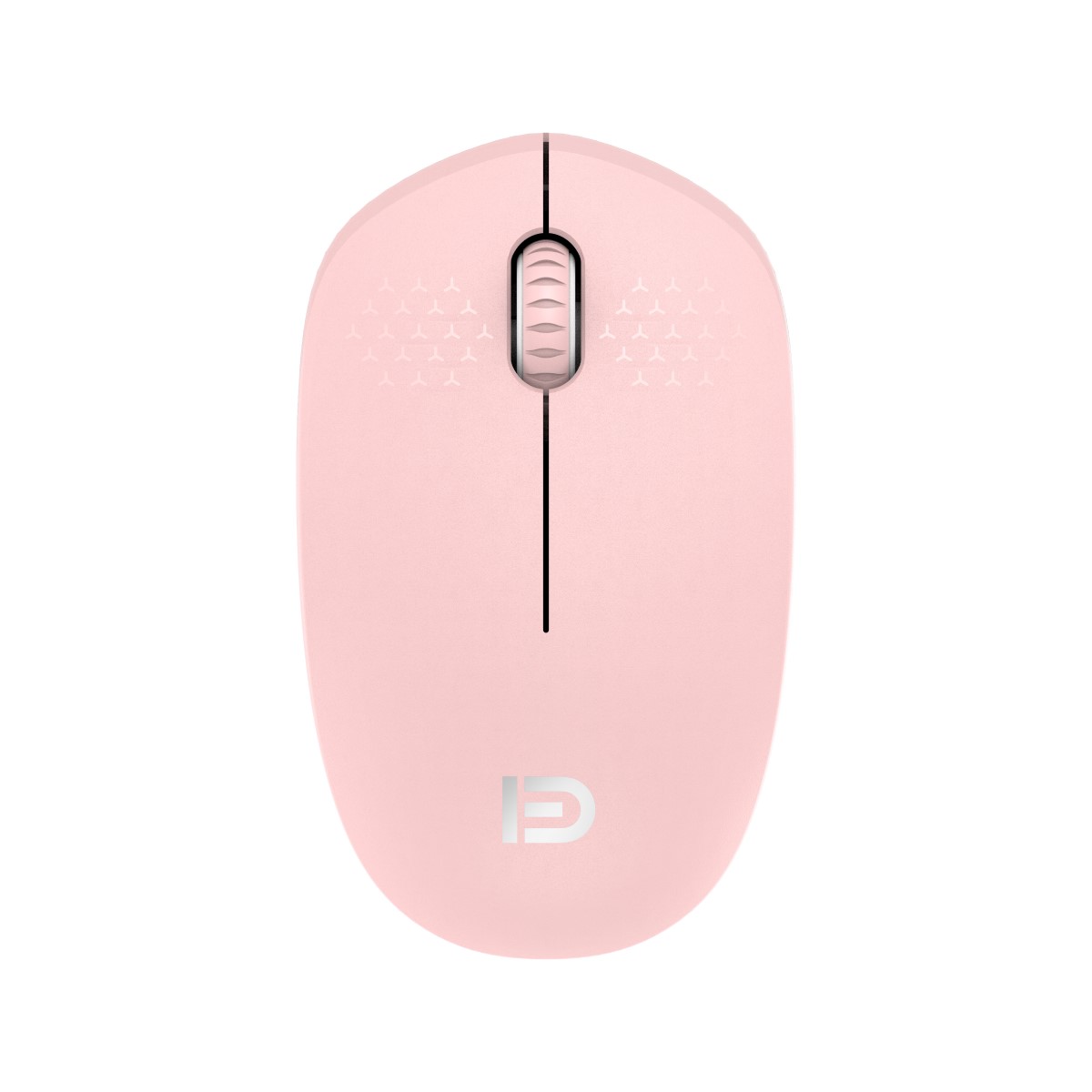FD i210 Silient Key Wireless Mouse 2.4G - Pembe 6957659003484