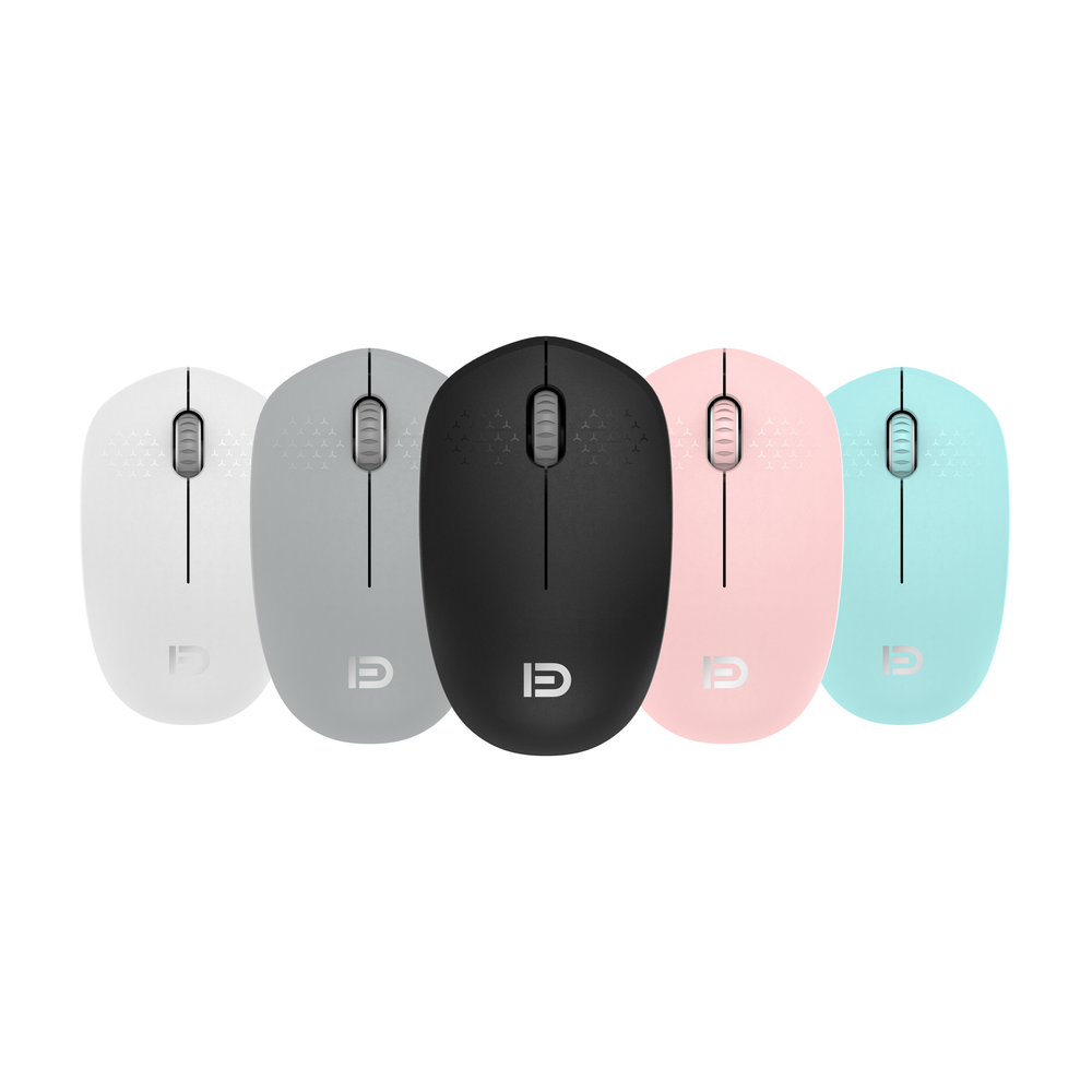 FD i210 Silient Key Wireless Mouse - Pembe 6957659003484