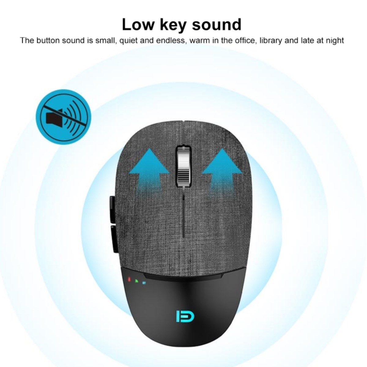 FD 2.4G&BT4.0 Wi-Fi Dual Mode Rechargeable 300 mAh 6957659005273