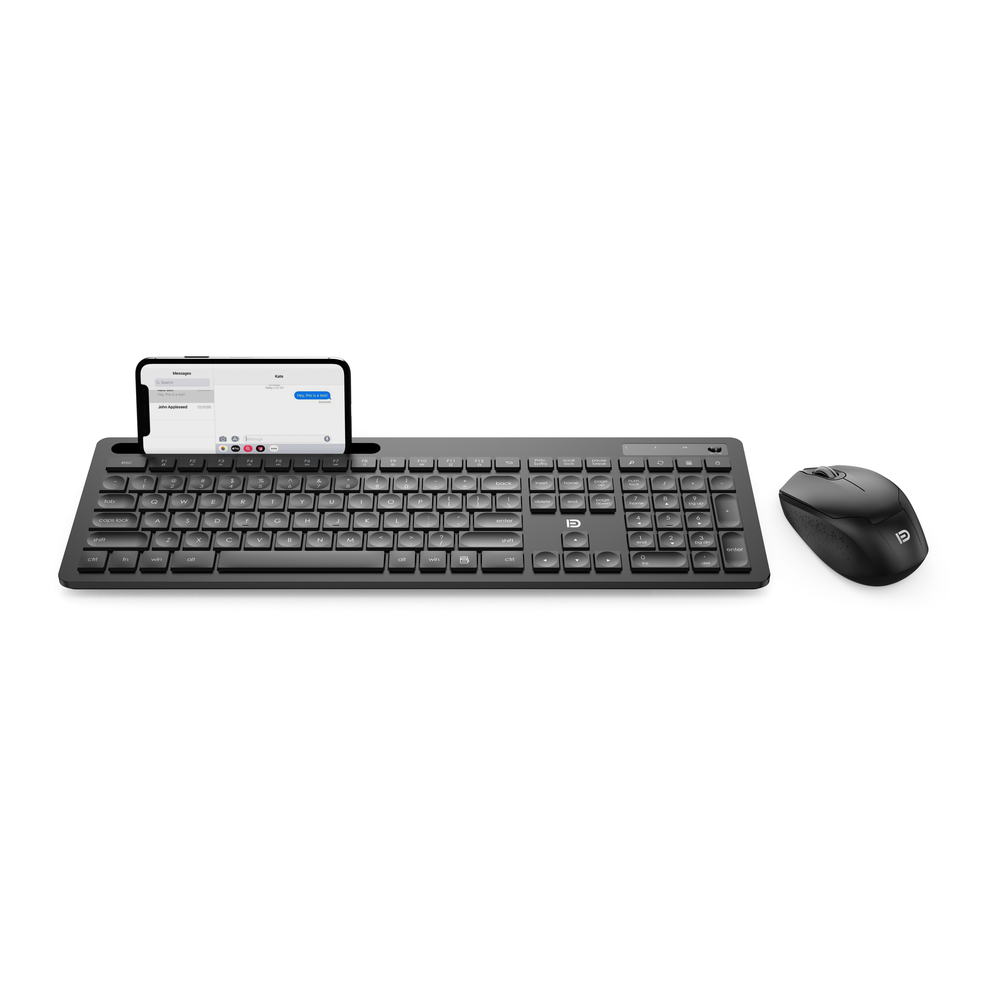 FD Kablosuz Klavye Mouse Seti - Siyah 6957659005792