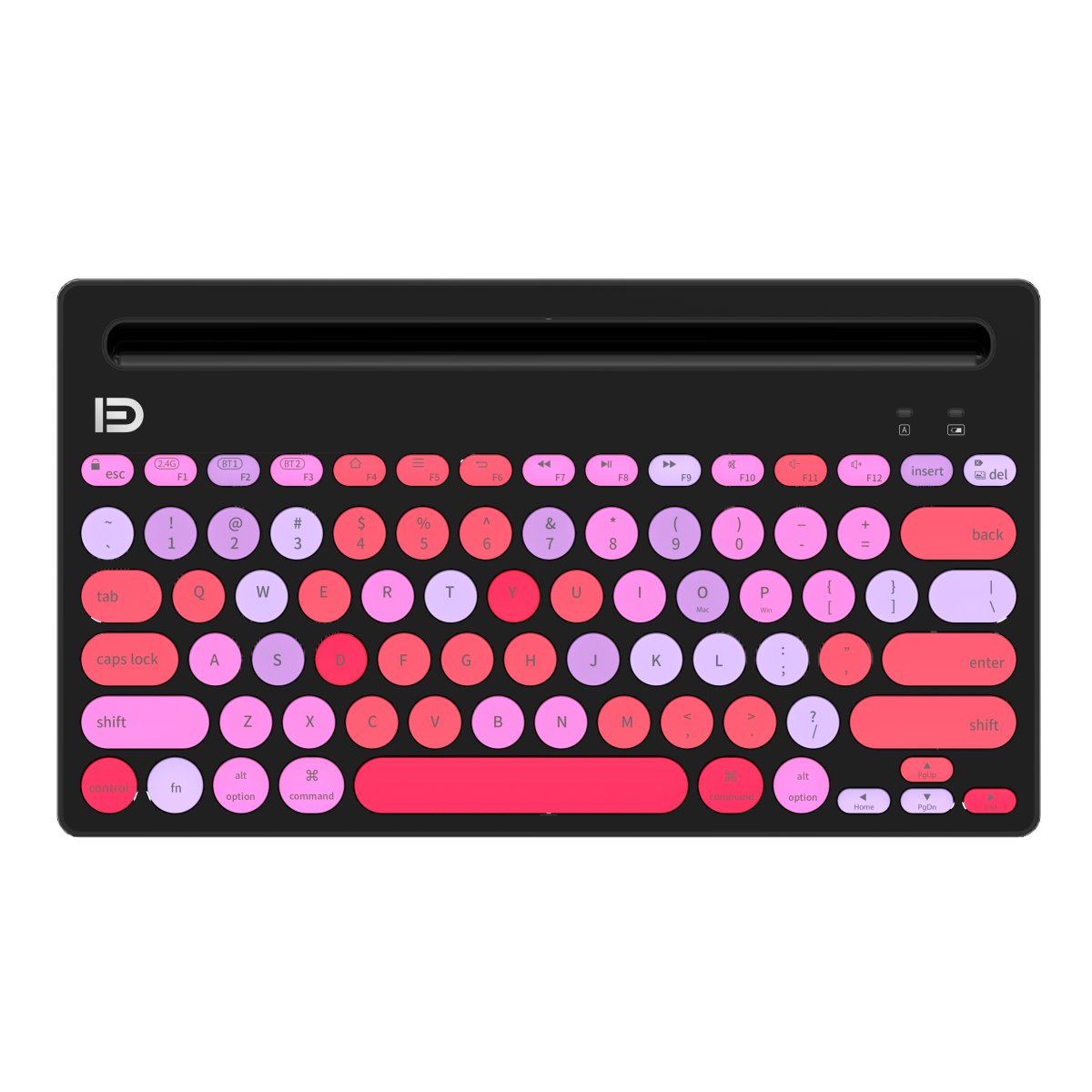 FD Three Bluetooth Klavye - Siyah 6957659006690