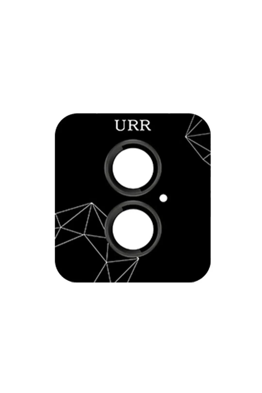 URR iPhone 16/16 Plus Titanium Lens Koruyucu-Siyah 6970087982442