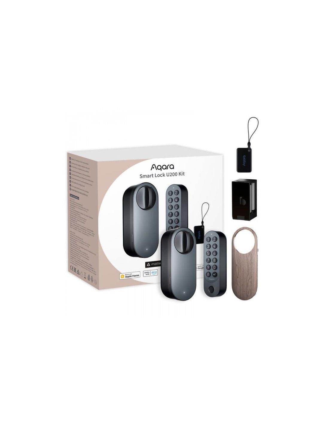 AQARA AKILLI KAPI KILIDI U200-SIYAH 6970504219915