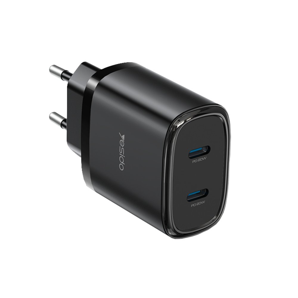 Yesido 2x 20W PD ve 60W Type-C Kablo Şarj Seti 6971050264015