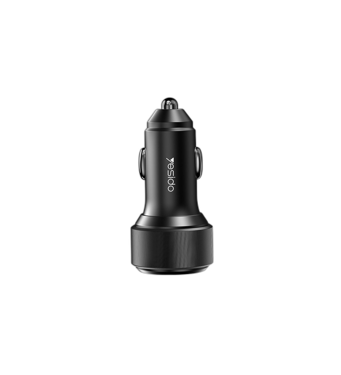 Yesido 2 Adet 30W Type-C PD Hızlı Araç Şarj-Siyah 6971050266378