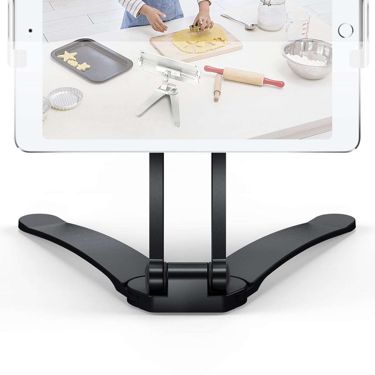 Rock Ayarlanabilir iPhone ve iPad Standı - Gümüş 6971680474679