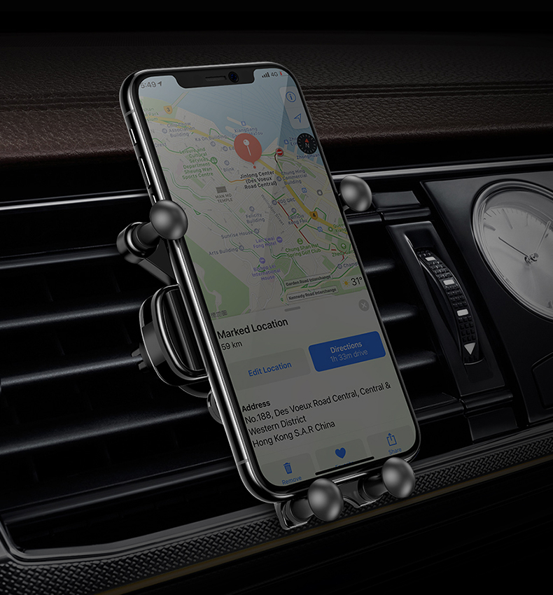 Rock Gravity Air Vent  Araç İçi iPhone Tutucu 6972626349099