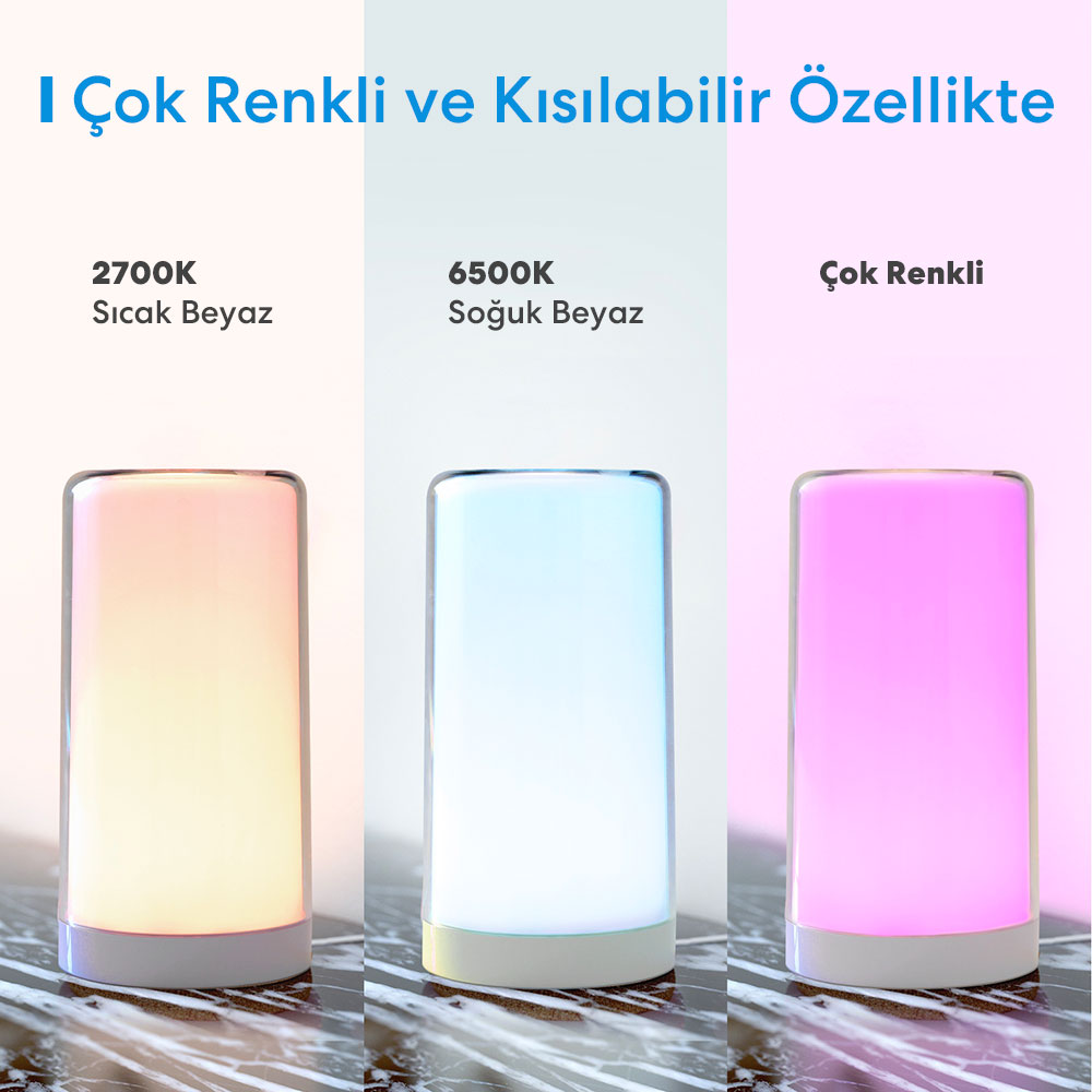 Meross Akıllı Led Ayarlı Ampul Silindir 6973696560483