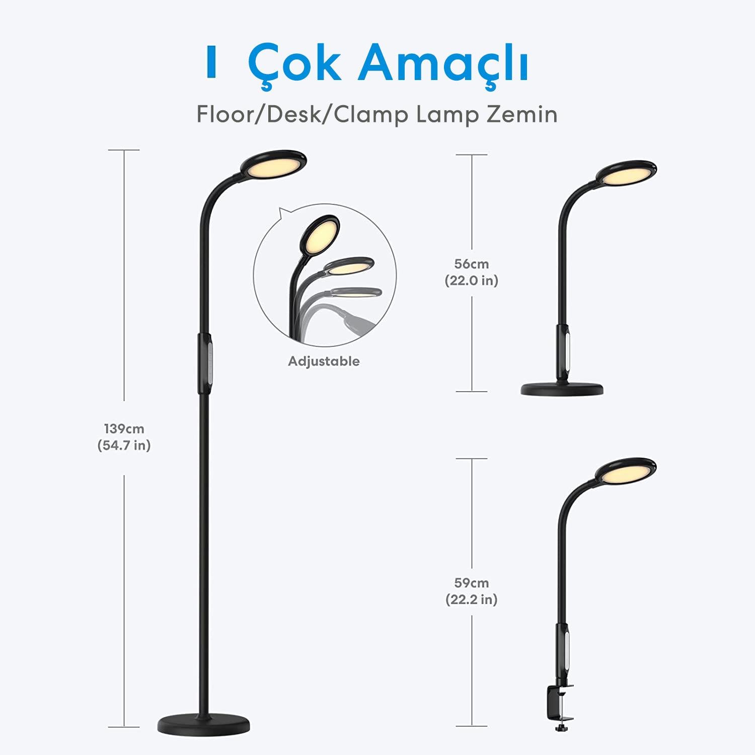 MEROSS AKILLI KÖŞE VE MASA LAMBASI 6973696562234