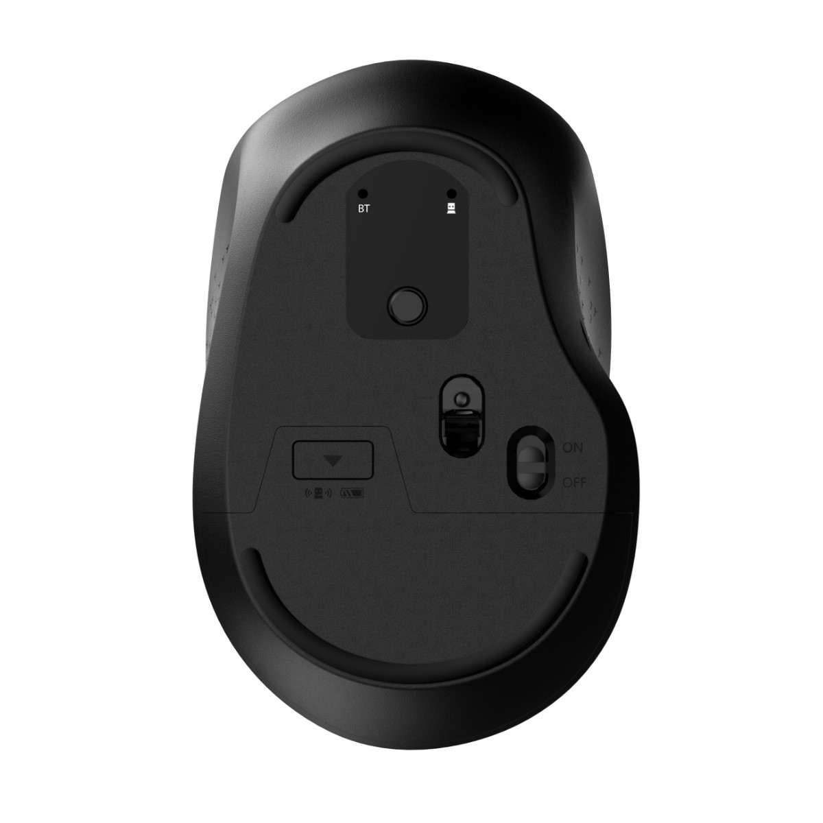 FD 2.4G & BT5.0 Wireless Dual Mode Mouse - Siyah 6973709120093