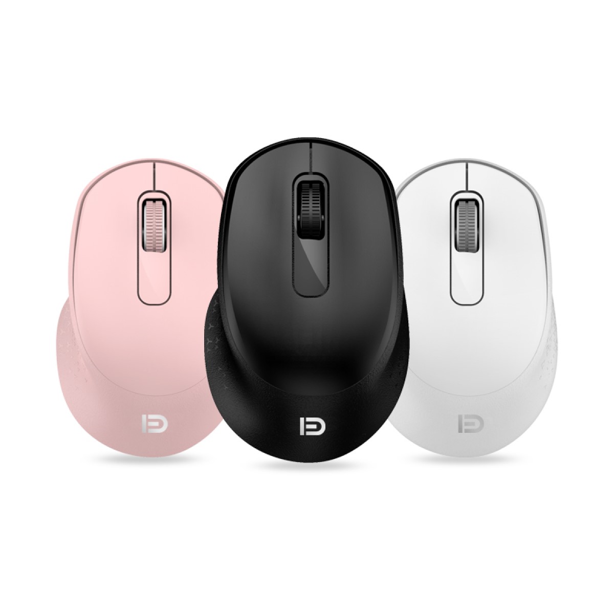 FD 2.4G & BT5.0 Wireless Dual Mode Mouse - Pembe 6973709120994