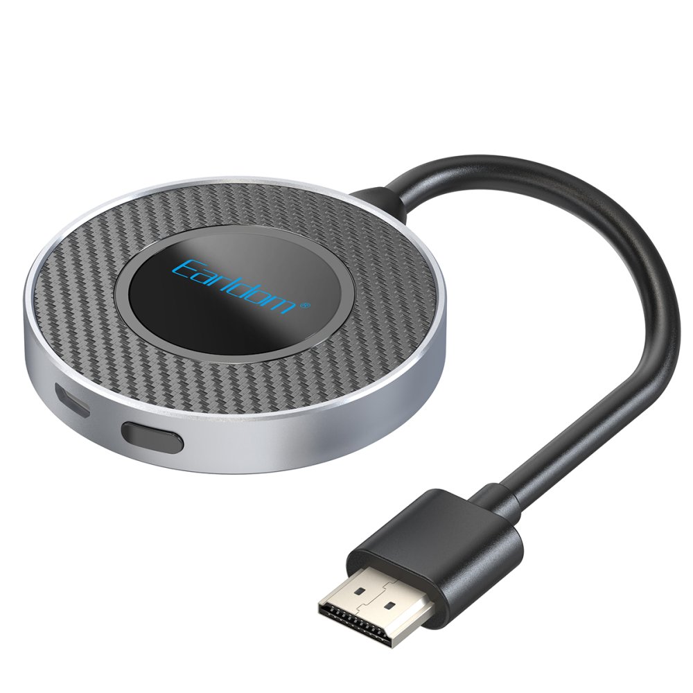 Earldom 4K Kablosuz Görüntü Aktarıcı - Gümüş 6973965933963