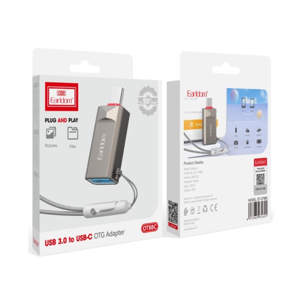 Earldom Type-C to USB 3.0 Dönüştürücü  6973965934601
