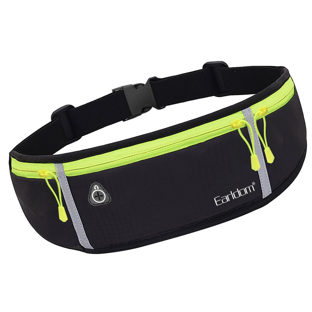 Earldom Su Geçirmez Fosforlu Spor Çantası-Siyah 6973965935066