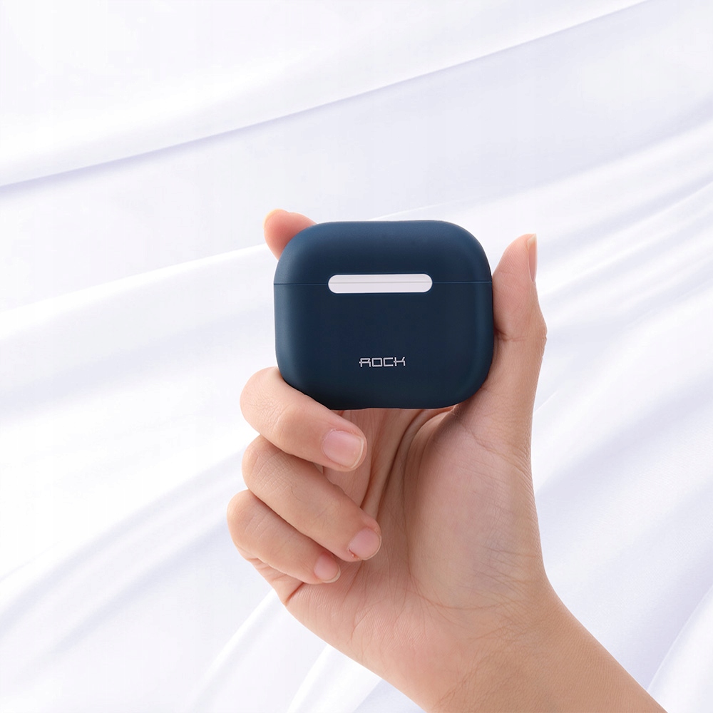 Rock Airpods 3 Silikon Kılıf - Lacivert 6974282124577
