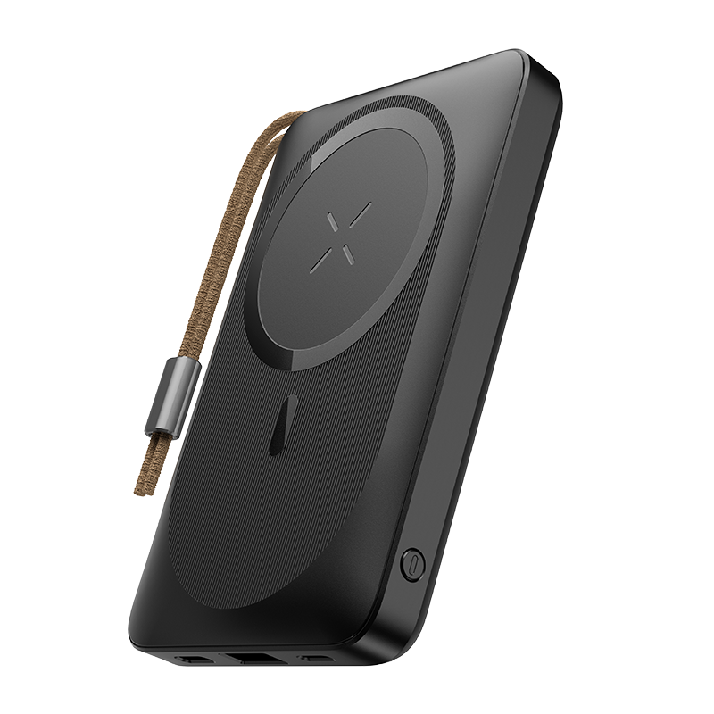 Rock 10000 mAh 20W MagSafe Powerbank - Siyah 6974282126595