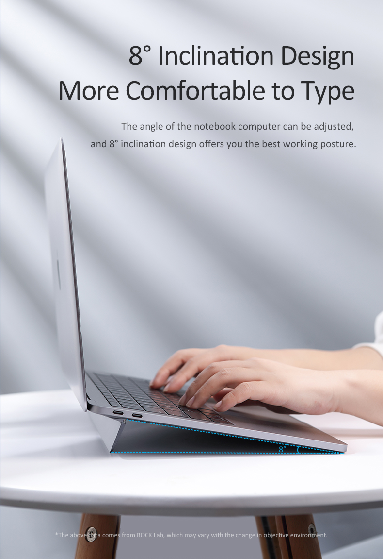 Rock Bracket Katlanabilir Metal Laptop Standı 6974282126717