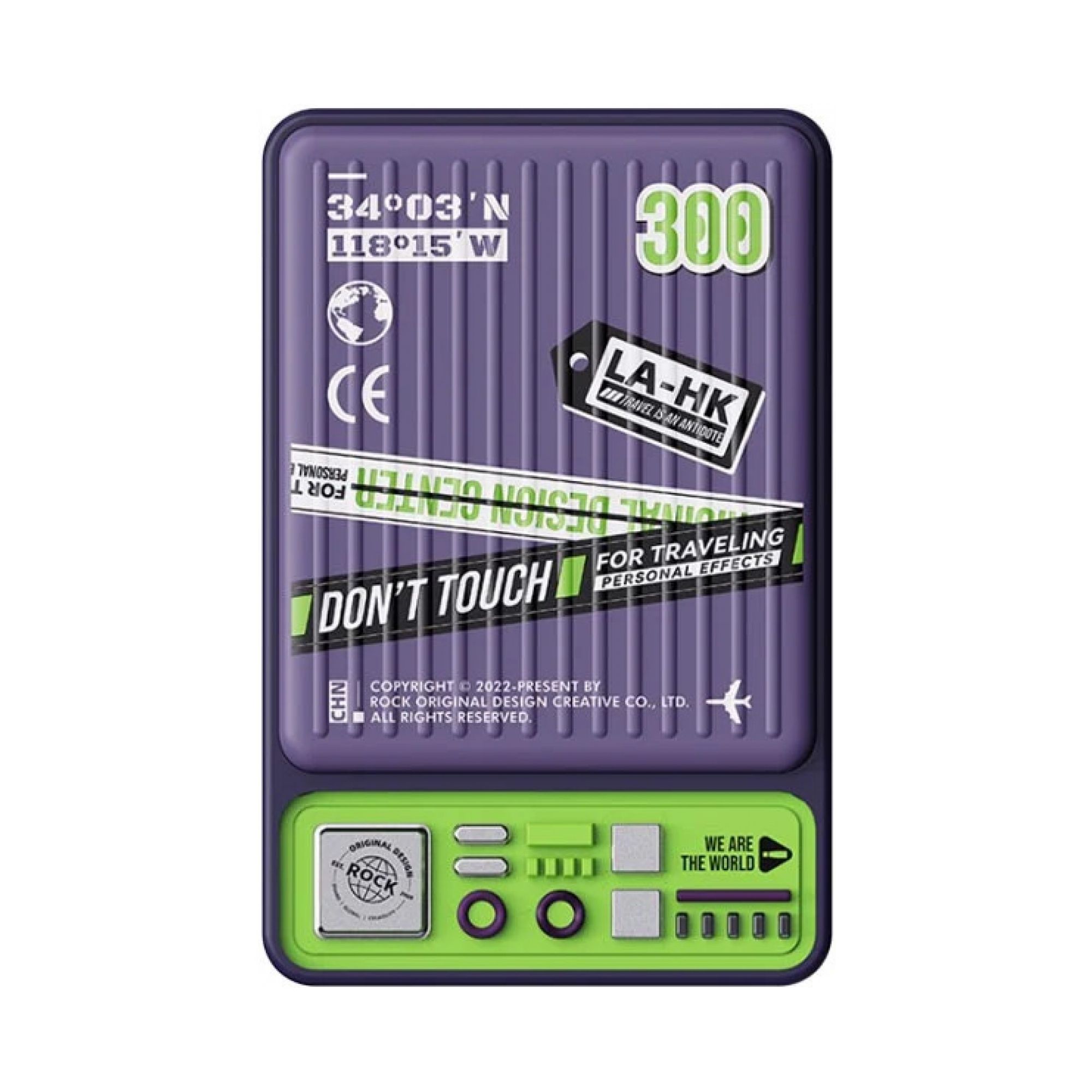 Rock 10000 mAh 20W MagSafe Powerbank - Mor 6975653083844