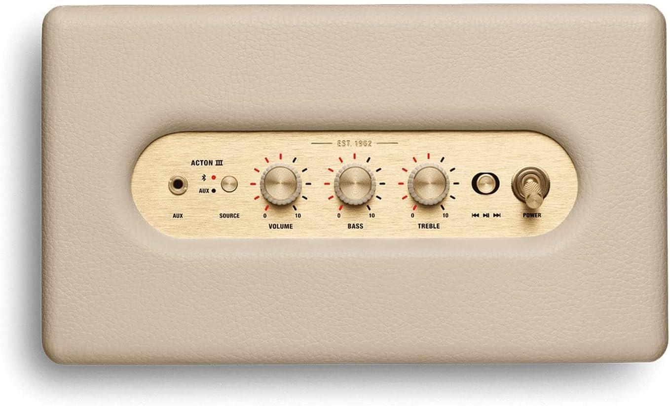 Marshall Acton III BT - Krem 7340055384971