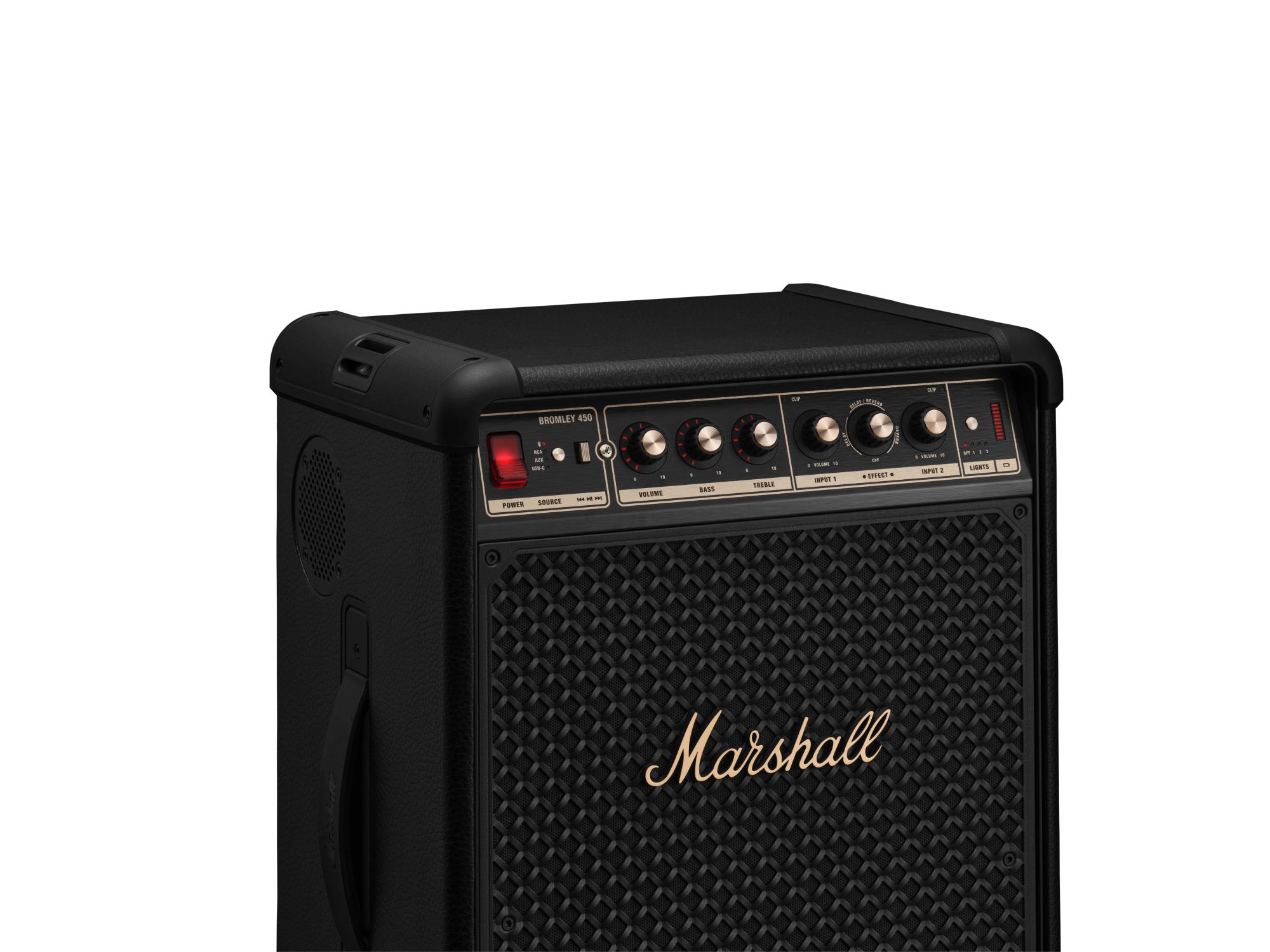 Marshall Bromley 750 BT Hoparlör,Blk&Brass 7340055407397