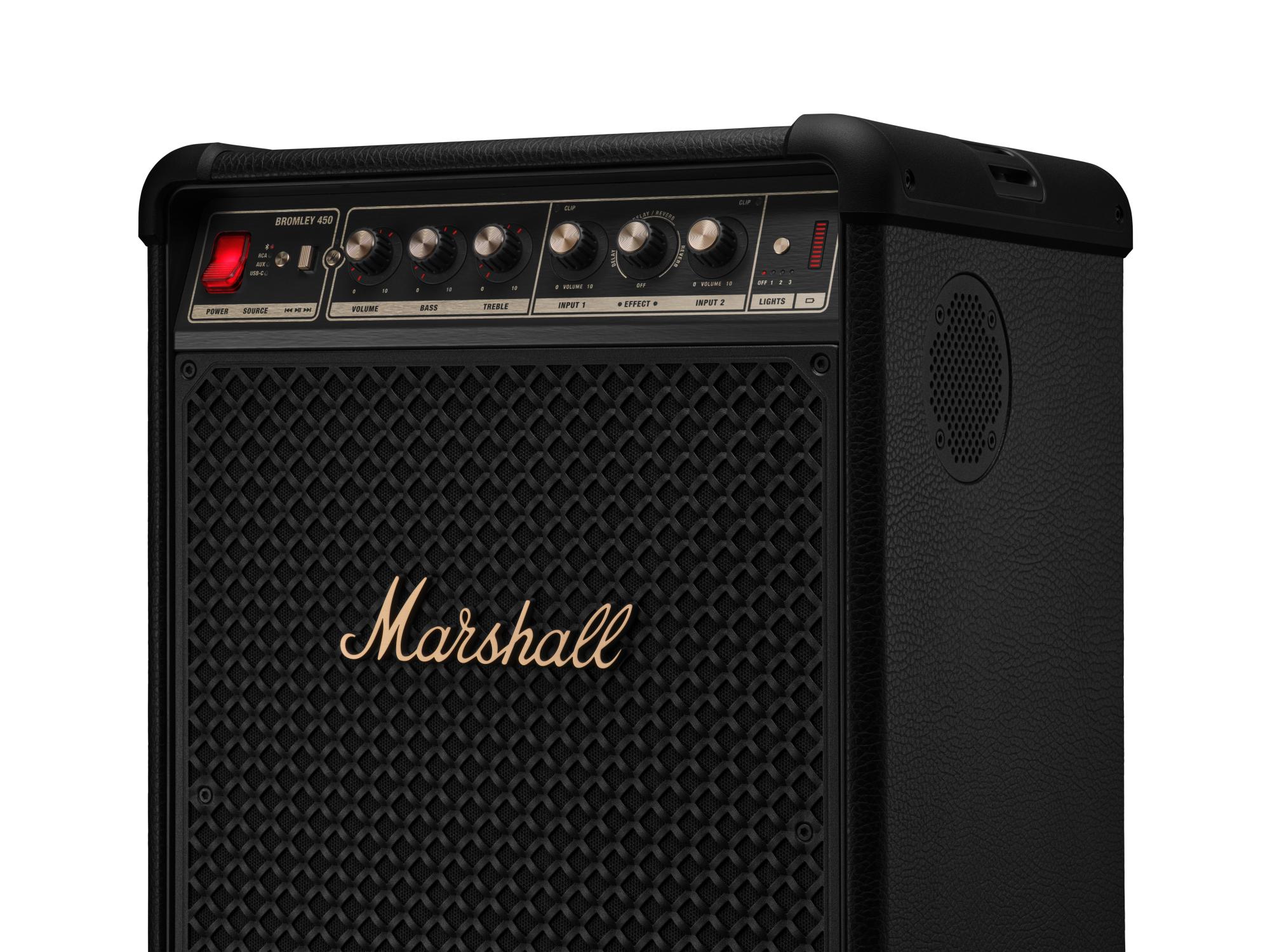 Marshall Bromley 750 BT Hoparlör,Blk&Brass 7340055407397