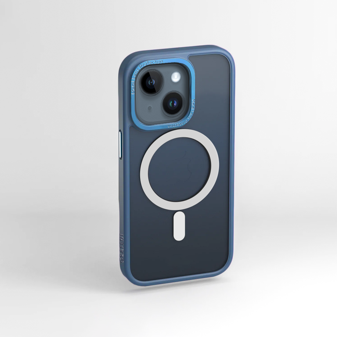 Grafent Soft Serisi iPhone 14 MagSafe Kılıf - Mavi 7394090000040