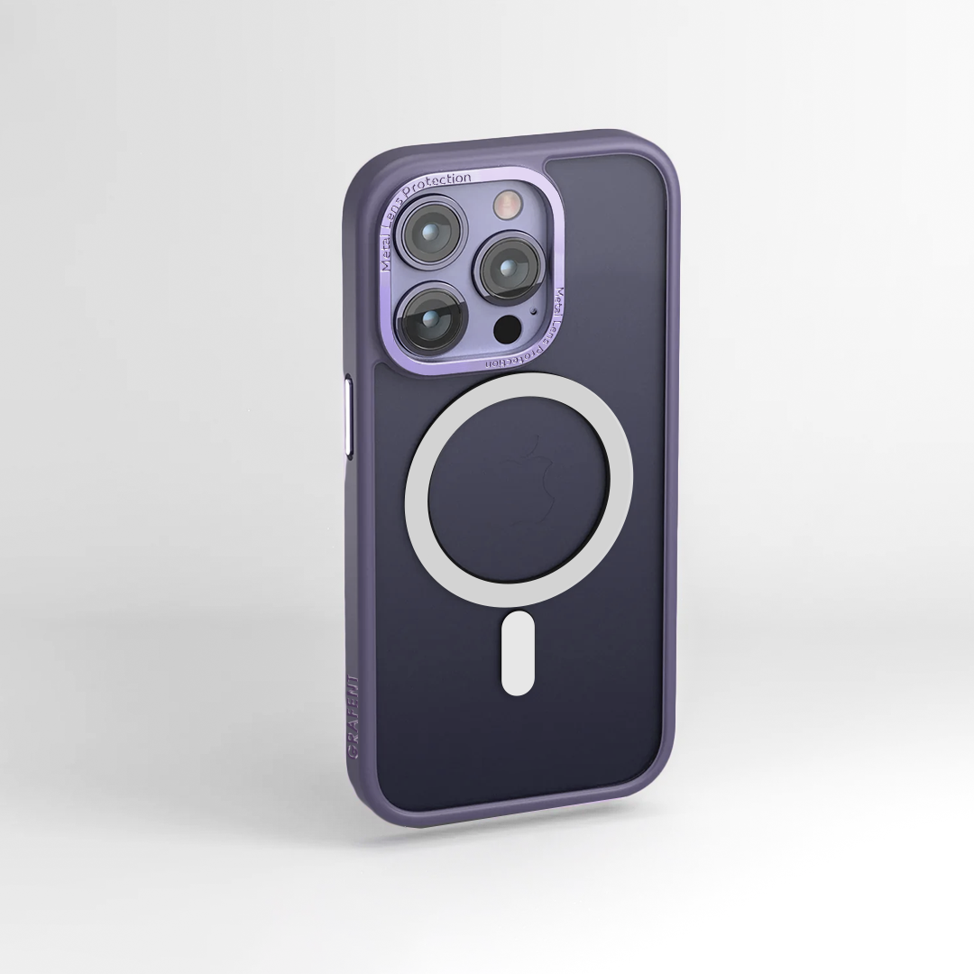 Grafent Soft iPhone 14 Pro Max MagSafe Kılıf-Mor 7394090000043