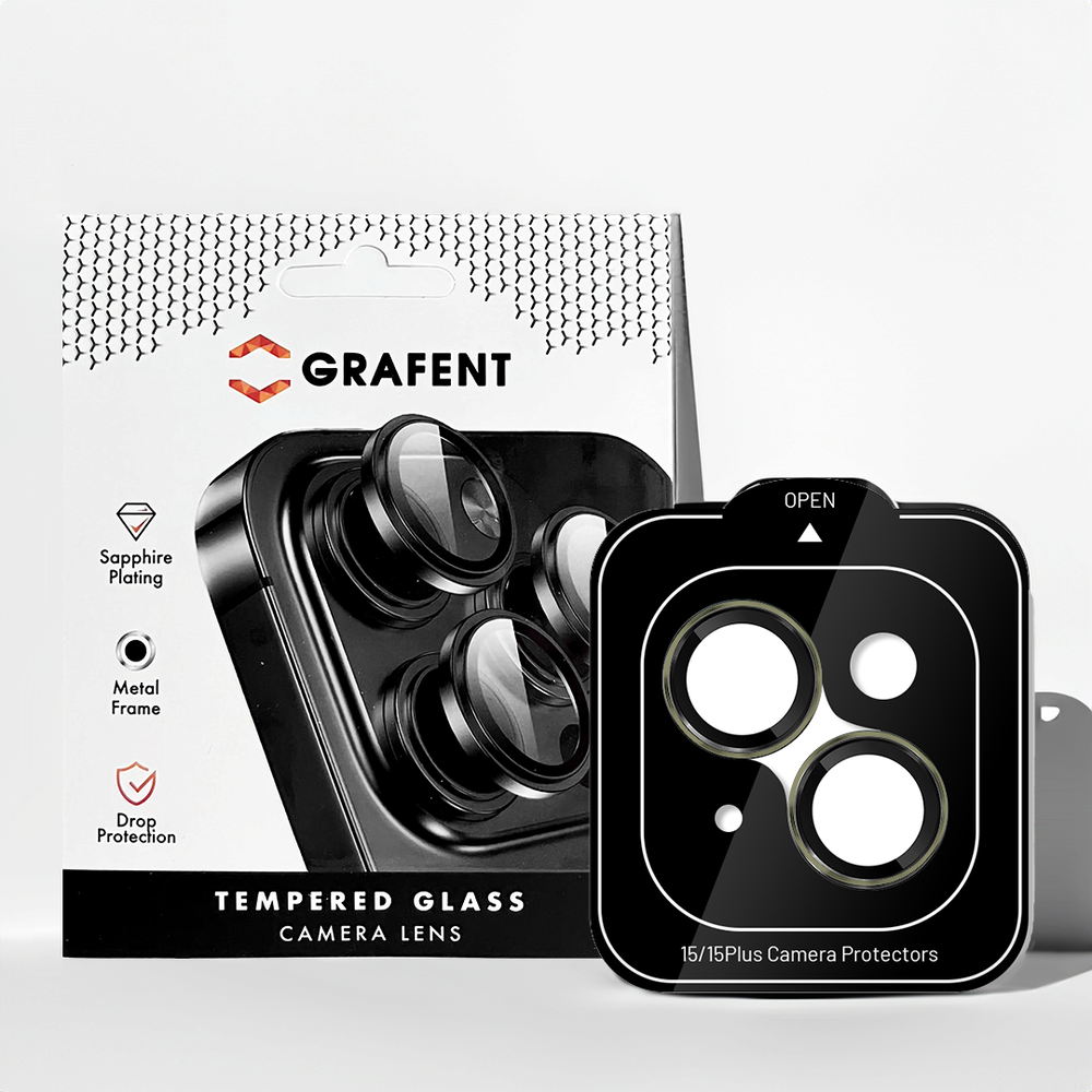 Grafent iPhone 15 / 15 Plus Safir Lens - Yeşil 7394090000074