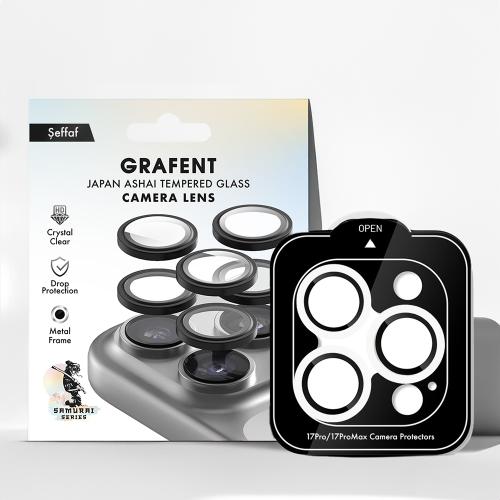 Grafent Samurai Serisi iPhone 17 Pro/ Promax Asahi Lens Koruyucu 7394090000122