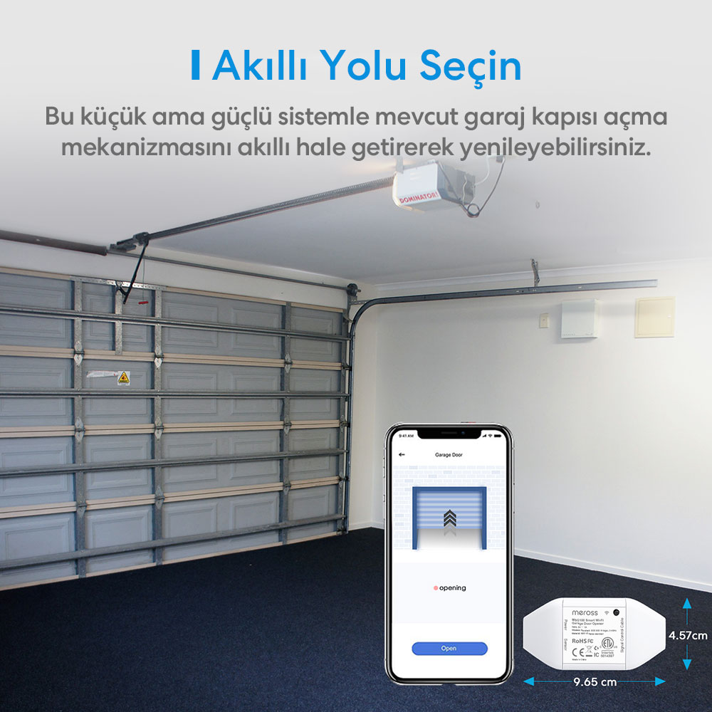 Meross Akıllı Garaj Anahtarı 0787446925622