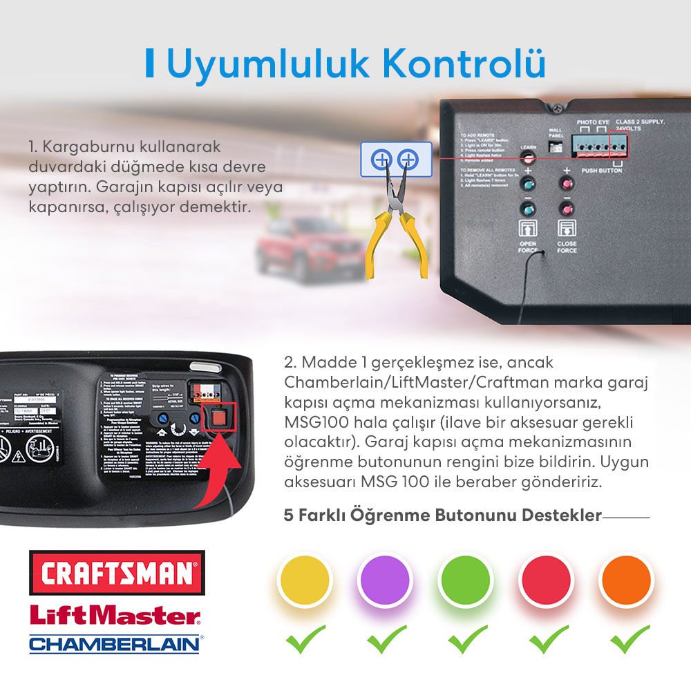 Meross Akıllı Garaj Anahtarı 0787446925622