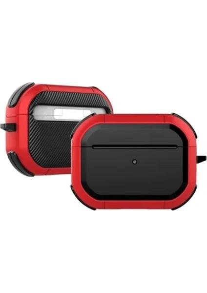 Newface Airpods Pro 2 (2.nesil) Tank Kılıf-Kırmızı 8683140527525