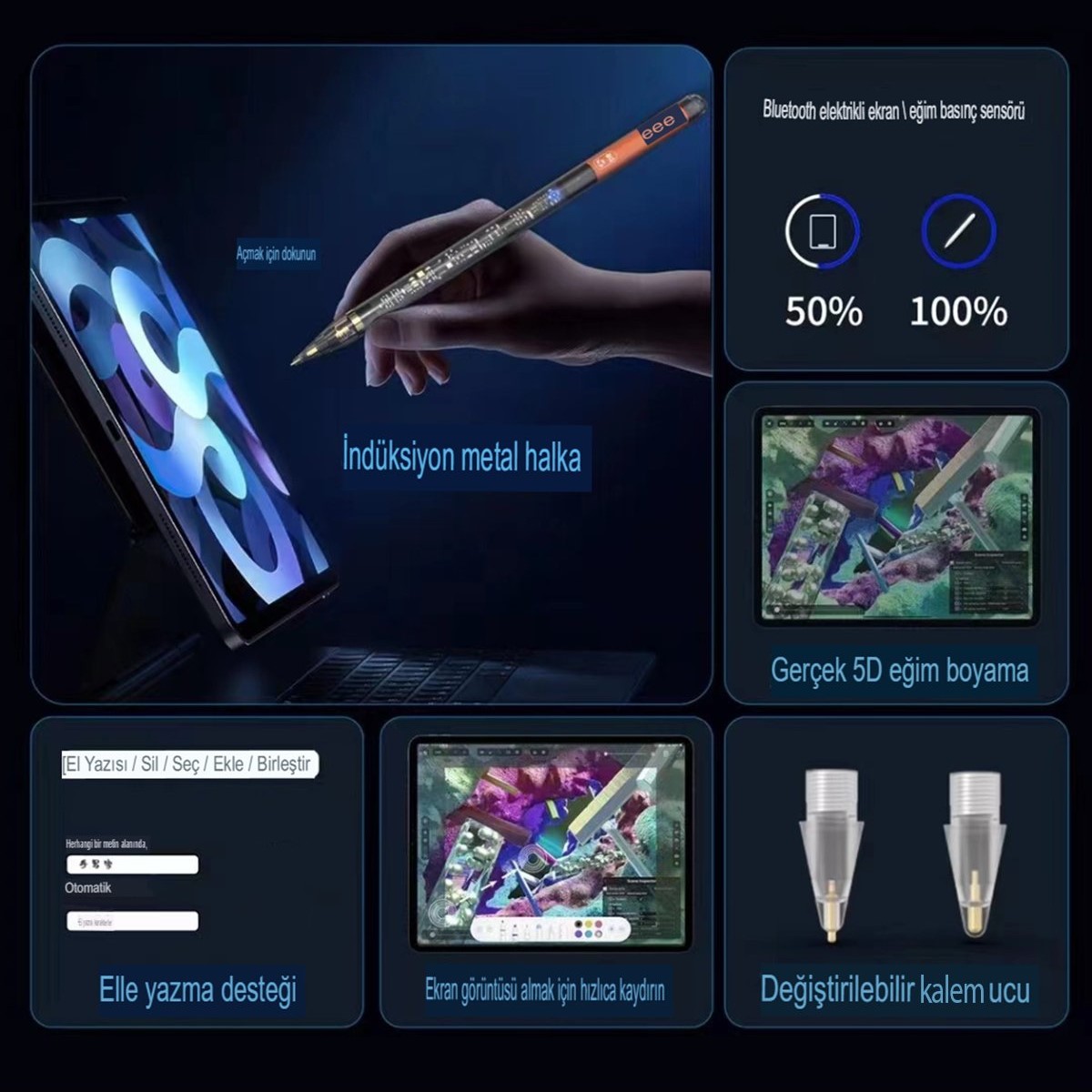 Newface Dokunmatik Stylus Kalem SW10 Pro 8683140623760