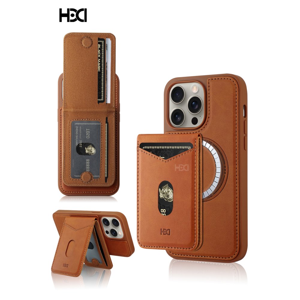 HDD iPhone 15 Pro Max Magsafe Deri Kılıf Siyah 8683140678005