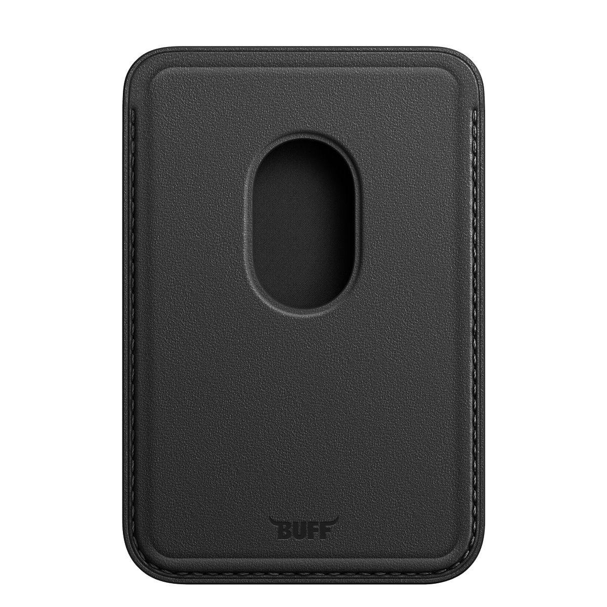 Buff iPhone WalletMag Stand Deri Cüzdan - Siyah 8683548210746